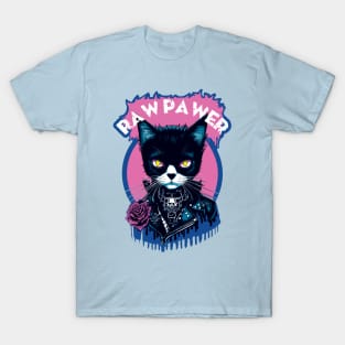 Raw Pawer | Punk Cat T-Shirt